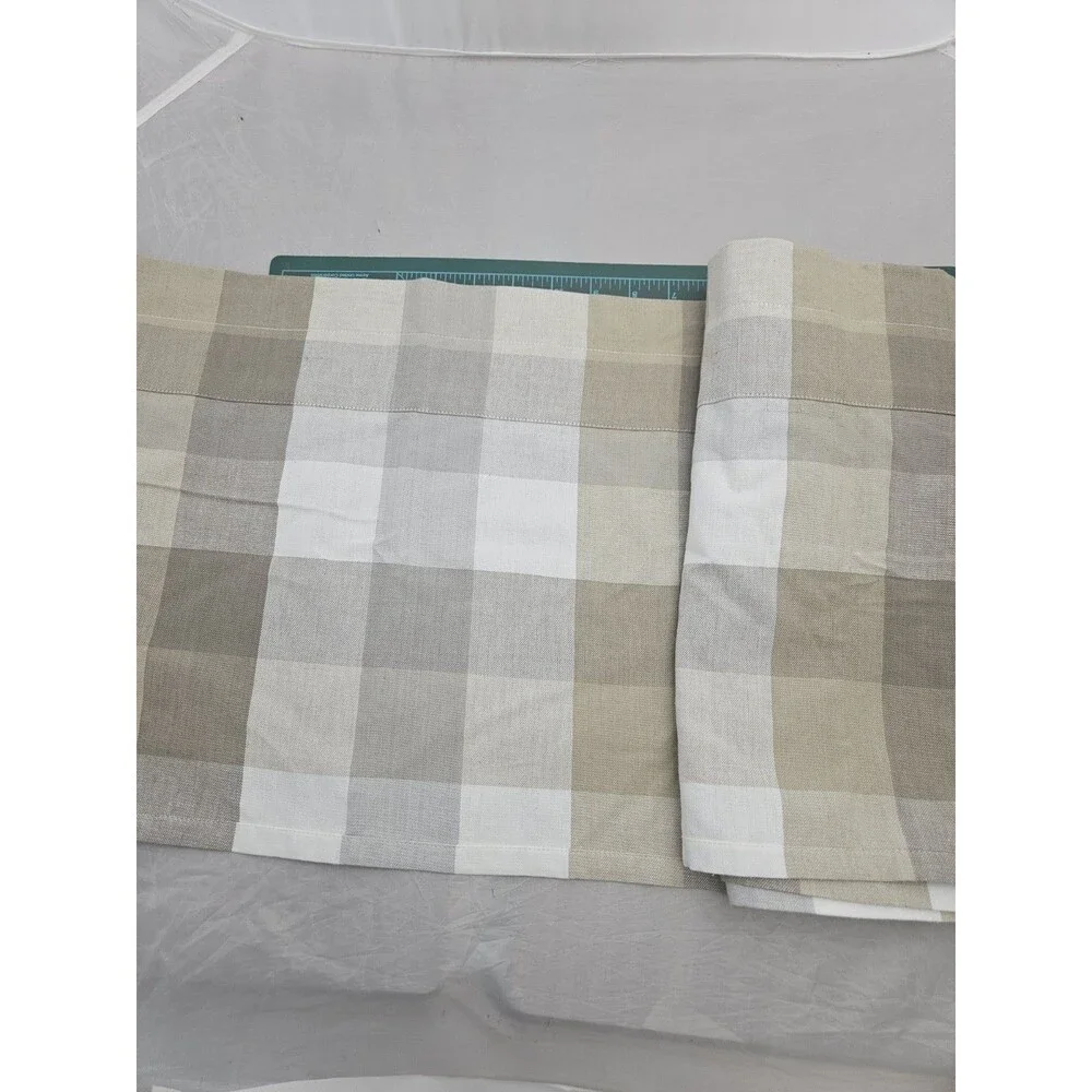 Park Designs Bentley Plaid Valance Curtain 72 in x 14 in - One Valance